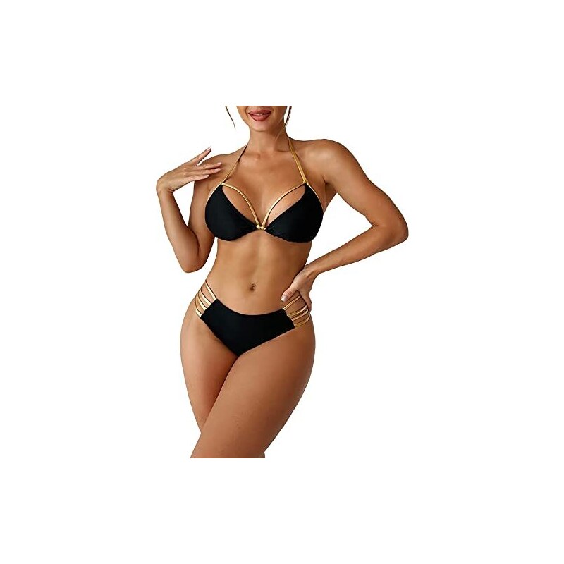 Jdamsixygs Costumi Da Bagno Due Pezzi Bandage Sexy Bikini Costumi