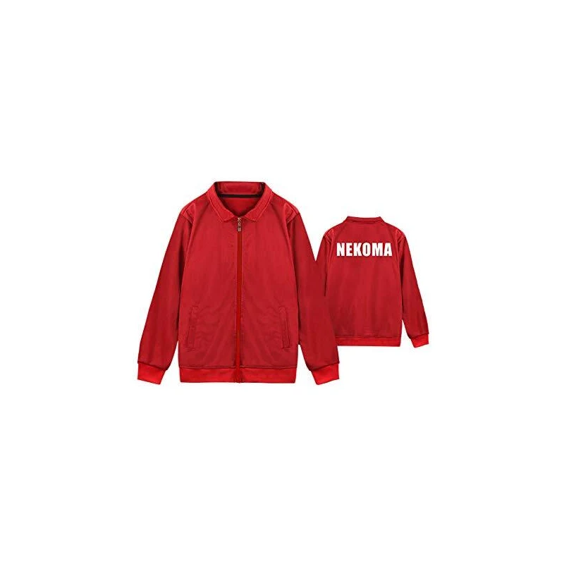 Tuboshu Anime Haikyuu Nekoma Fukurodani Jacket Cosplay Costume Haikiyu