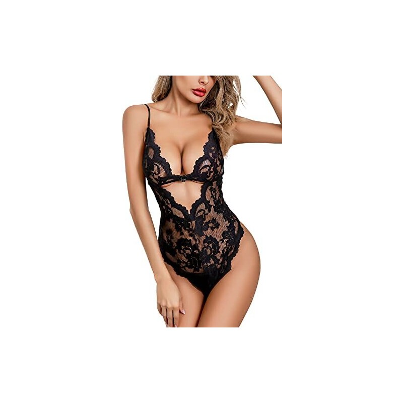 Adsexy Intimo Donna Sexy Lingerie Pizzo Body Da Donne Spalline