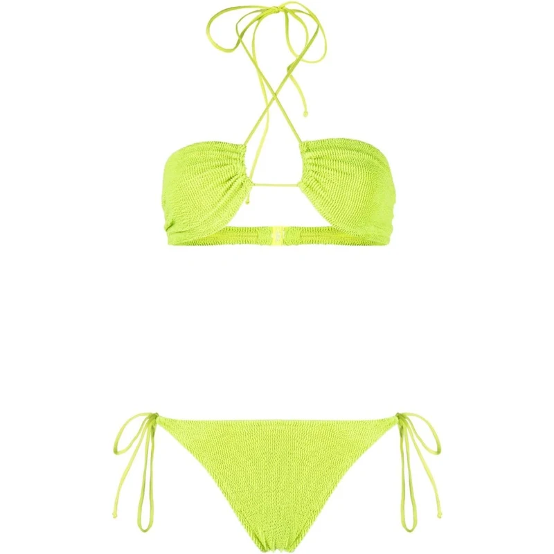 MC Saint Barth Bikini Con Nodo Verde Stileo It
