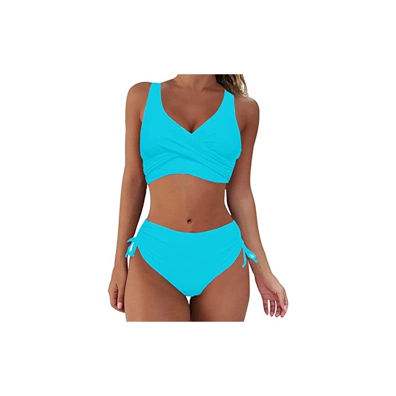 Daikascbny Costume Da Bagno Donna Estiva Spiaggia Taglia Forti Vita In