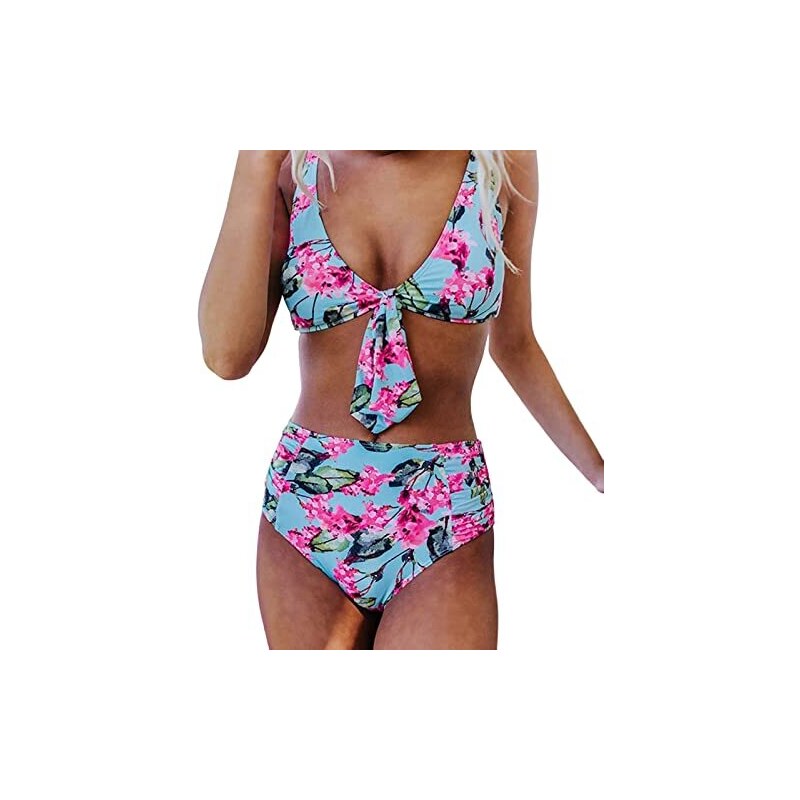 Yogalulu Le More Costumi Marche Bikini Costume Verde Acqua Costume