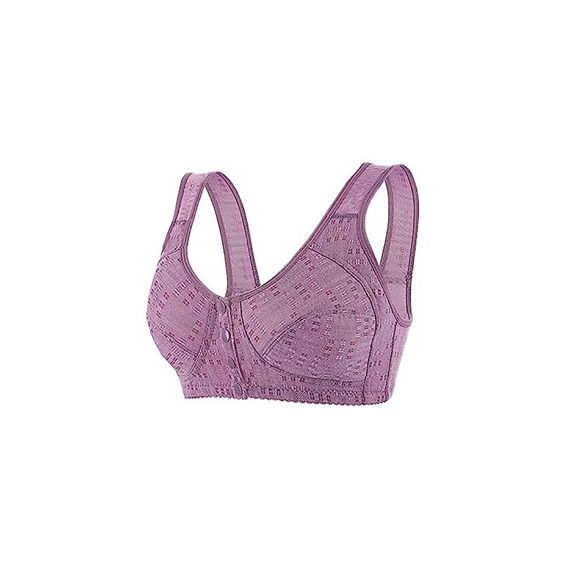 YJING Reggiseno Push Up Sexy In Pizzo Frontale Modellante Coppa