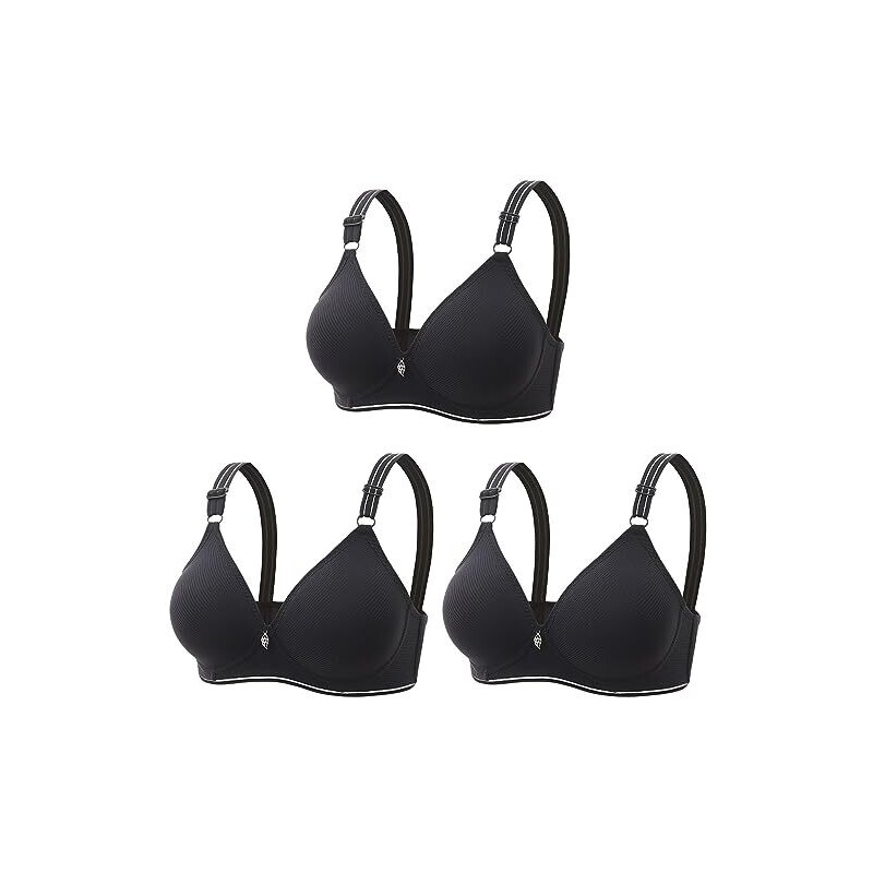 Hahuha Reggiseno Di Sollevamento Delle Donne Sexy Del Merletto Bottone