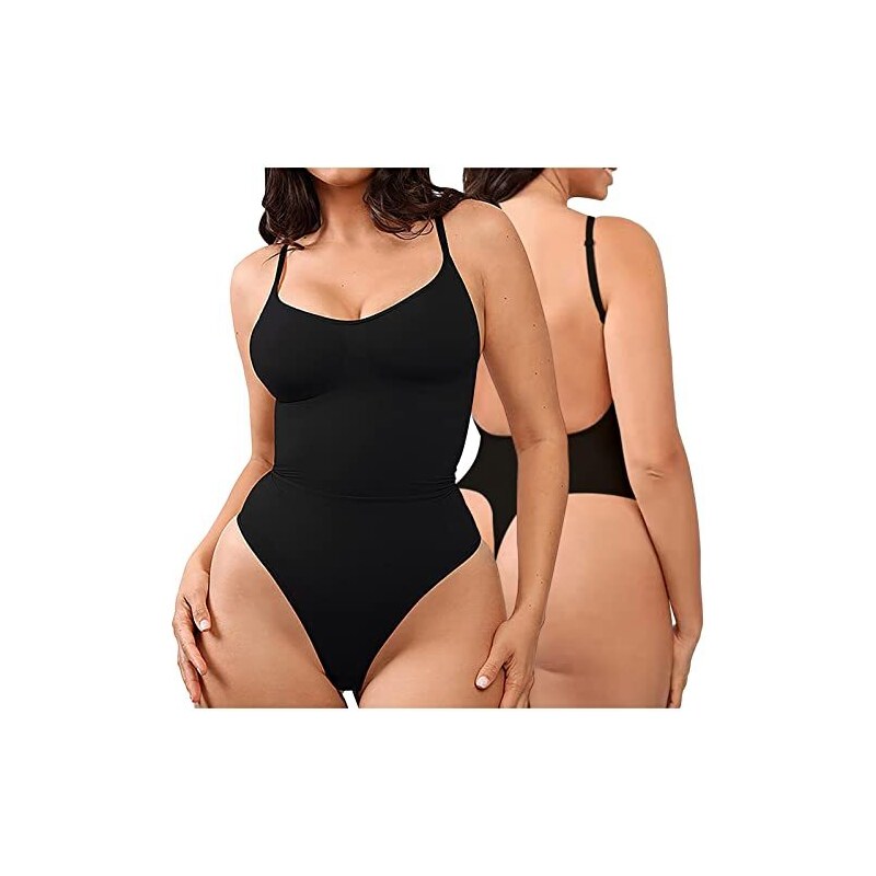 Ansenesna Costume Da Bagno Interi Donna Con Estate Beachwear Curvy Due