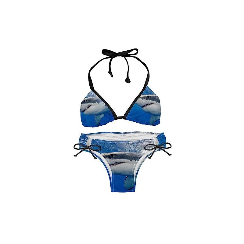 Suojapuku Bikini Da Donna Costume Da Bagno A Due Pezzi Squalo Pesce