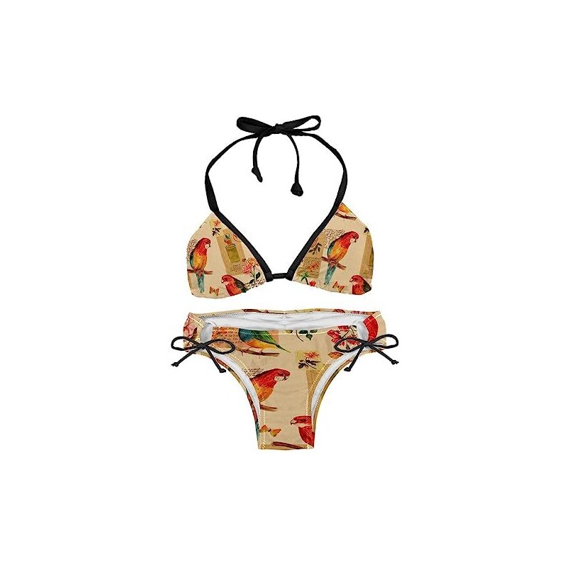 Suojapuku Bikini Da Donna Costume Da Bagno A Due Pezzi Fiore Dell