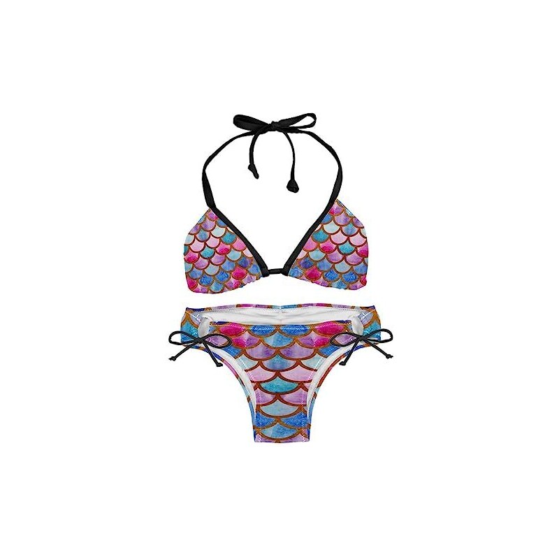 Suojapuku Bikini Da Donna Costume Da Bagno A Due Pezzi Colore Squame Di