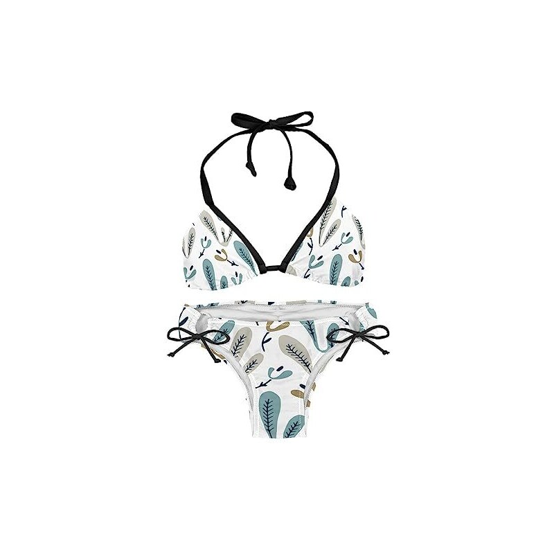 Suojapuku Bikini Da Donna Costume Da Bagno A Due Pezzi Pianta Modello