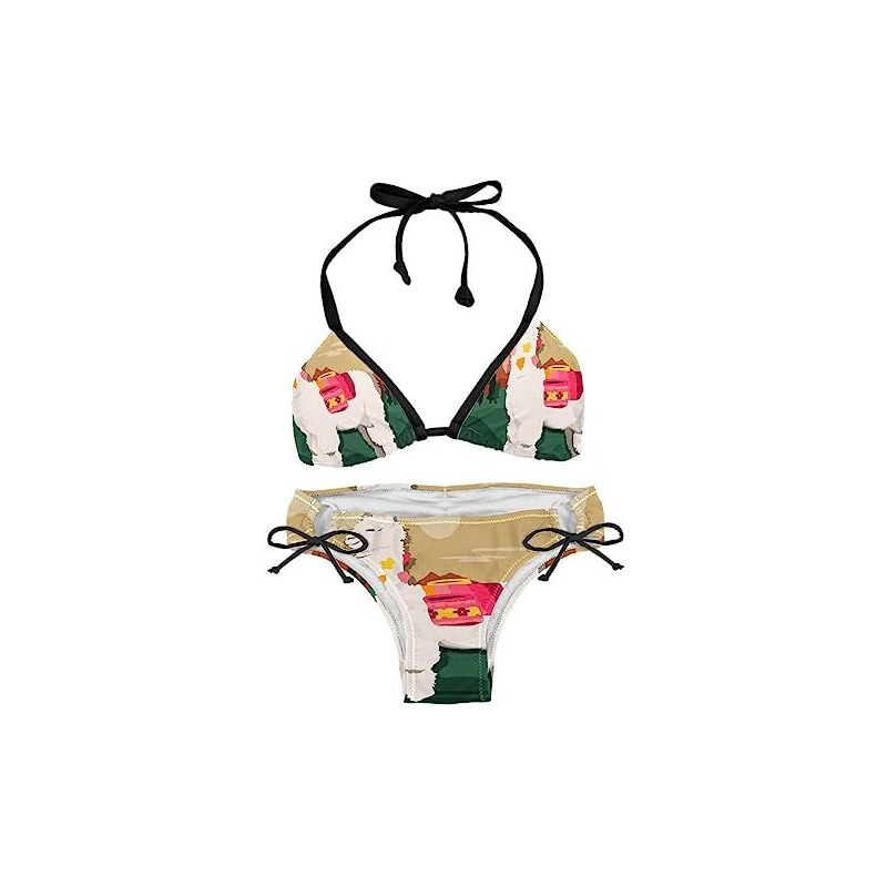 Suojapuku Bikini Da Donna Costume Da Bagno A Due Pezzi Paesaggio