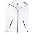 Moncler Piumino Bady con logo - Bianco