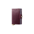 Secrid Premium Twinwallet Dusk Bordeaux Unisex - Portafoglio Secrid - Borgogna - TDu-Bordeaux-One-size