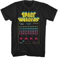 ducao Space Invaders Vintage Alien Battle Arcade Game Mens T Shirt Size S