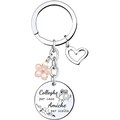 VZIUYTRE Portachiavi idee regalo collega Portachiave regalo collega donna uomo colleghe amicizia Porta chiavi regalo per colleghi che va via grazie pensione regali per colleghe amica maestra