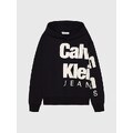 CALVIN KLEIN JEANS BLOWN-UP LOGO FLEECE HOODIE male FELPA
