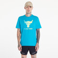 Maglietta Under Armour Project Rock Payoff Graphic Short Sleeve Tee Circuit Teal/ Radial Turquoise/ High-Vis Yellow S