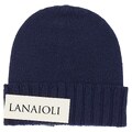 Lanaioli Cashmere Cappello Uomo Bordo a Coste Cashmere Rigenerato