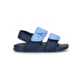 Calvin Klein sandalo blu bambino in gomma chiusura in velcro logo sul davanti