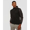 CP Company Felpa Da Uomo C.p. Company Extrafine Merino Wool Mixed Hooded Zip Sweater Nera