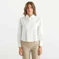 Maxmara camicia in puro cotone bianca