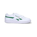 REEBOK - CLUB C REVENGE Sneaker uomo bianca/verde in pelle SNEAKERS
