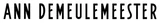 ANN DEMEULEMEESTER