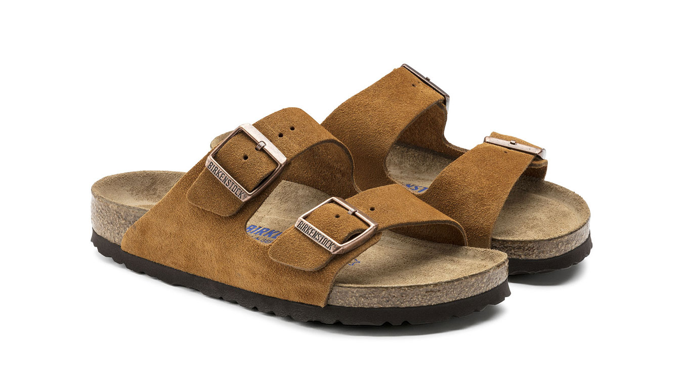 Birkenstock Arizona SFB VL Mink Regular Fit Donne - Sandali Birkenstock - Marrone - 1009526-5
