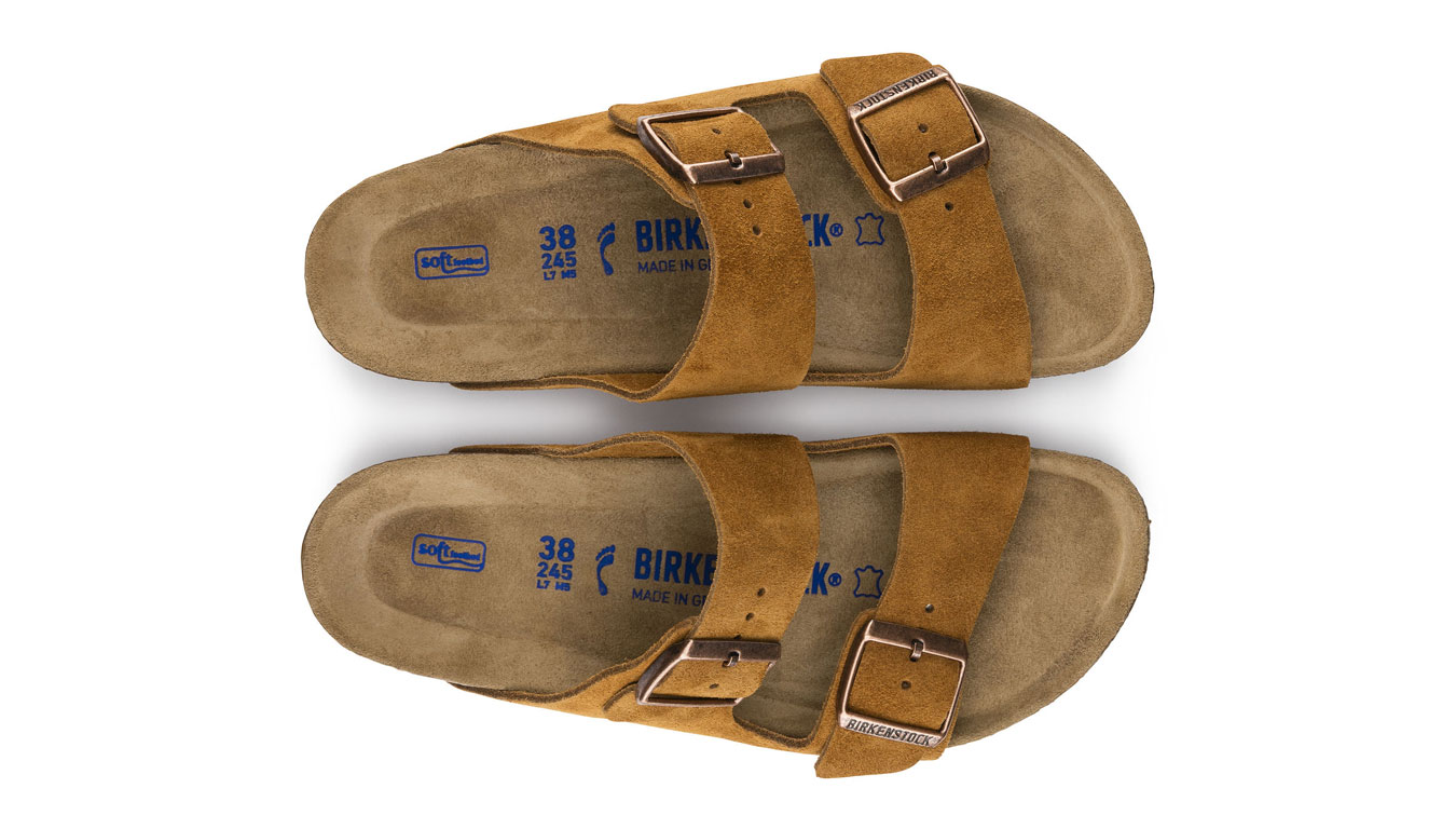 Birkenstock Arizona SFB VL Mink Regular Fit Donne - Sandali Birkenstock - Marrone - 1009526-5