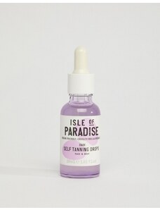 Isle of Paradise - Gocce autoabbronzanti per il corpo e il viso - Scuro 30 ml-Nessun colore