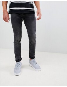 Only & Sons - Jeans stretch slim lavaggio nero