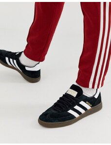 adidas Originals - Handball Spezial - Sneakers nere con suola in gomma - BLACK-Nero