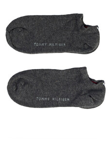 Tommy Hilfiger calzini pacco da 2 donna colore grigio 343024001