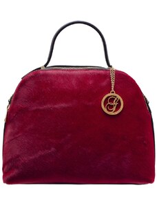 Borsa a mano da donna in pelle Glamorous by GLAM - Rosso