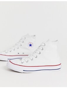 Converse - Chuck Taylor All Star Hi - Sneakers unisex alte bianche-Bianco