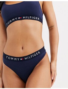 Tommy Hilfiger - Original Cotton - Perizoma blu navy