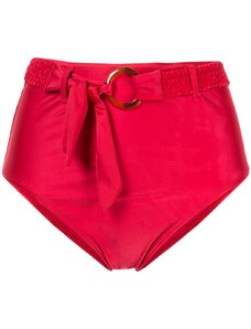 SHEKINI Donna Slip da Bagno a Vita Alta Parte Inferiore del Bikini Lacci Incrociati Laterali Pantaloni di Base Taglie Forti 