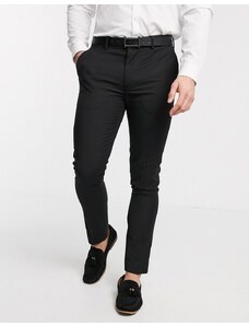 New Look - Pantaloni da abito skinny neri-Nero