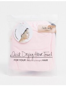 Kitsch - Asciugamano in microfibra per capelli - Cipria-Nessun colore