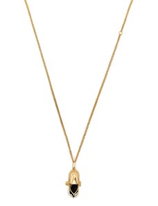 Collana Athena con pendente in onice Oro Farfetch Accessori Gioielli Collane 