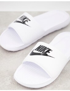 Nike - Victori One - Sliders bianche-Nero