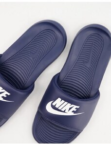 Nike - Victori One - Sliders blu navy