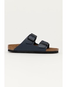 Birkenstock infradito in pelle Arizona donna colore blu navy 51153