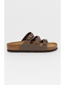 Birkenstock ciabatte slide Florida SFB donna colore marrone 53881