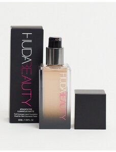 Huda Beauty - #FauxFilter - Fondotinta liquido opaco luminoso ad alta coprenza-Marrone