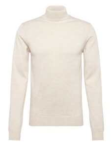 Trussardi Jeans Maglia Trussardi Collo Alto Bicolore Beige M