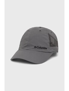 Columbia berretto da baseball Tech Shade colore grigio con applicazione 1539331