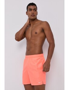 Nike pantaloncini da bagno colore arancione