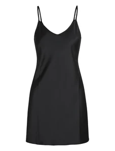 Sottoveste In Cotone 100% Donna - Abitino Vintage Con Scollo A V E Spalline Regolabili - Foto 3