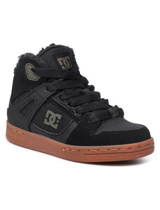 Scarpe DC SHOES Bambini Sneakers Trendy  NERO Tessuto ADBS300259-XKWK 
