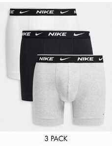 Nike - Confezione da 3 boxer grigi-Grigio